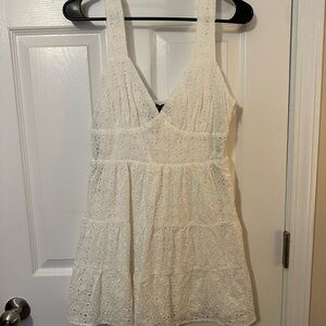 White Eyelet Sundress